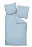 Janine Bettw&auml;sche, Blau, Textil, Uni, 155x200 cm, Textiles Vertrauen - Oeko-Tex&reg;,