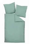 Janine Bettw&auml;sche, Salbeigr&uuml;n, Textil, Uni, 155x220 cm, Textiles Vertrauen -