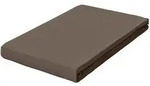 Schlafgut Boxspring-Spannleintuch Pure, Taupe, Textil, 90-100x190-220 cm,...