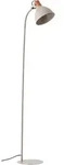 Brilliant Stehleuchte Erena, Taupe, Holz, Metall, 150 cm, schwenkbar, Fu&szlig;schalter,