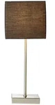 Brilliant Tischleuchte, Anthrazit, Metall, 16.5x42.5x16.5 cm, Lampen & Leuchten,