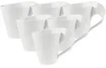 Villeroy & Boch Becher, Wei&szlig;, Keramik, Kaffee & Tee, Tassen, Kaffeebecher