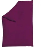 Schlafgut Bettdeckenbezug Woven Satin, Violett, Textil, Uni, 135-140x200 cm, Textiles