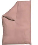 Schlafgut Bettdeckenbezug Woven Satin, Rosa, Textil, Uni, 135-140x200 cm, Textiles