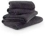 Moeve Frottierset Superwuschel, Dunkelgrau, Textil, 4-teilig, Uni, Oeko-Tex&reg;