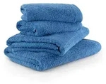 Moeve Frottierset Superwuschel, Blau, Textil, 4-teilig, Uni, Oeko-Tex&reg; Standard 100,
