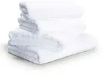 Moeve Frottierset Superwuschel, Wei&szlig;, Textil, 4-teilig, Uni, Oeko-Tex&reg; Standard