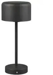 Led-Tischleuchte Jeff, Schwarz, Metall, 30 cm, Lampen & Leuchten,...
