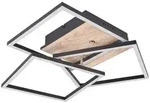 Led-Deckenleuchte Mobile, Braun, Kunststoff, 42x10x39 cm, Lampen & Leuchten,