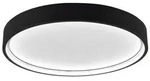 Trio Leuchten Led-Deckenleuchte Doha, Schwarz, Metall, 45x5.5x45 cm, Lampen &