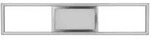 Led-Deckenleuchte Rigido, Nickel, Metall, 60x6x13 cm, Lampen & Leuchten,