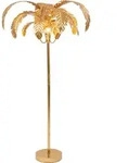 Kare-Design Stehleuchte Palmera, Gold, Metall, 90x170x90 cm, Lampen & Leuchten,