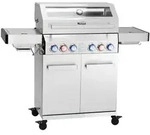 Taino Gasgrill, Silber, Metall, 140x117x55 cm, Grills & Outdoor-K&uuml;chen, Gasgrills