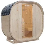 Home Deluxe Outdoor, Braun, Holz, 192.8x194x120 cm, Freizeit, Wellness