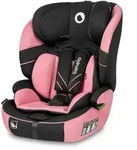 Lionelo Kinderautositz Levi One i-Size, Schwarz, Pink, Textil, 46.5x58x52 cm,...