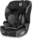 Lionelo Kinderautositz Levi One i-Size, Grau, Schwarz, Textil, 46.5x58x52 cm, ECE R