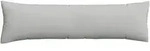 Schlafgut Seitenschl&auml;ferkissenbezug Pure, Silber, Textil, Uni, 40x140 cm,