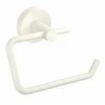 Tesa Toilettenpapierhalter Moon White, Wei&szlig;, Metall, 14x10x5 cm, Badezimmer, WC