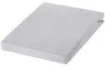 Estella Spannbetttuch, Silber, Hellgrau, Textil, 150x200 cm, Textiles Vertrauen -