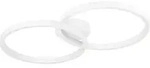 Eglo Led-Deckenleuchte Amando, Wei&szlig;, Metall, Kunststoff, rund,rund, 38x6.5x67.5 cm,