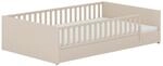 Paidi Bodenbett Little Flo, Beige, 127.6x50.8x205.6 cm, Blauer Engel, Goldenes M, in