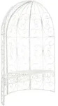 CLP Pavillon, Wei&szlig;, Metall, 120x178x58 cm, Sonnenschutz & Sichtschutz,...