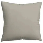 Schlafgut Kissenbezug Easy Jersey, Taupe, Textil, Uni, 40x40 cm, Gr&uuml;ner Punkt,