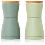 AdHoc Salz- Twin, Kunststoff, 13.3 cm, Mahlst&auml;rke einstellbar, Tischkultur &
