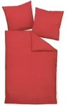 Janine Bettw&auml;sche, Rot, Textil, Uni, 240x220 cm, Textiles Vertrauen - Oeko-Tex&reg;,