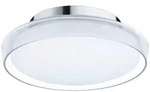 Paulmann Deckenleuchte Luena, Chrom, Metall, Glas, rund,rund, F, 11.0 cm, Lampen &