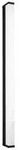 Trio Leuchten Badezimmer-Wandleuchte Fabio, Schwarz, Wei&szlig;, Metall, Kunststoff,