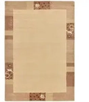 Theko Handtuftteppich, Beige, Textil, Grafikmuster, Rechteckig, 240x300 cm,
