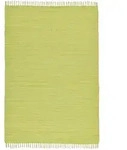 Rug and Roll Fleckerlteppich, Limette, Textil, Uni, Rechteckig, 120x180 cm, f&uuml;r