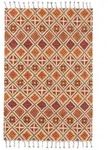 Theko Berberteppich, Terracotta, Textil, Rauten, Rechteckig, 70x140 cm, f&uuml;r