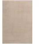 Novel Webteppich Sunshine, Beige, Textil, Uni, rechteckig, 140x200 cm, in