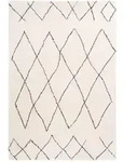 Kayoom Hochflorteppich Orlando, Creme, Beige, Textil, geometrisch, rechteckig,