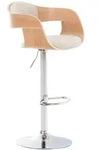 CLP Barhocker, Creme, Metall, 50x88x48 cm, Esszimmer, Barm&ouml;bel, Barhocker