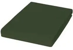 Janine Spannbetttuch, Olivgrün, Textil, 150x200 cm, bügelfrei, formstabil und Janine Spannbetttuch, Olivgrün, Textil, 150x200 cm, bügelfrei, formstabil und