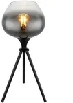 Globo Tischleuchte, Glas, 45 cm, Wippschalter, Lampen & Leuchten, Innenbeleuchtung,