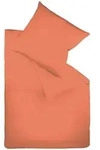 Fleuresse Bettw&auml;sche, Rot, Textil, Uni, 200x200 cm, edel gl&auml;nzend, weiche und