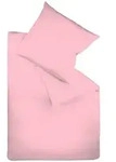 Fleuresse Bettw&auml;sche, Pink, Textil, Uni, 240x220 cm, edel gl&auml;nzend, weiche und