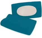 Schlafgut Kopfkissenbezug Pure, Petrol, Textil, Uni, 40-70x40-90 cm, b&uuml;gelfrei,