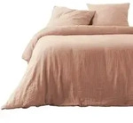 Douceur d ́int&eacute;rieur Bettw&auml;sche, Rosa, Naturmaterialien, 220x240 cm,
