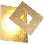 Trio Leuchten Led-Wandleuchte Leano, Gold, Metall, F, 7.2x18x18 cm, schwenkbar,