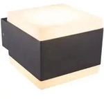 Globo Lighting Wandleuchte, Anthrazit, Metall, Quadratisch, F, 11x9x14 cm, Lampen &