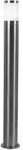 Globo Lighting Edelstahl, Silber, Metall, Zylindrisch, 10.2x80x10.2 cm, Lampen &