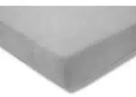 Estella Spannbetttuch, Platin, Textil, 150x200 cm, b&uuml;gelfrei, Schlaftextilien,