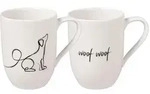 Villeroy & Boch Kaffeebecher, Wei&szlig;, Keramik, Rund, Kaffee & Tee, Tassen,