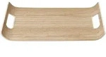 Blomus Serviertablett Wilo, Beige, Holz, rechteckig, 25x3.2x36 cm, Tischkultur &