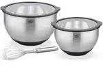 GSW R&uuml;hrsch&uuml;sselset Primo, Edelstahl, Metall, 3-teilig, ISO 9001, Backen,